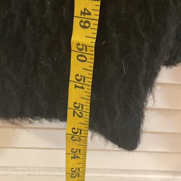 OOAK Canvasbacks Patchwork Wool Black/Red Teddy Hidden Buttons Vtg Coat - Picture 15 of 16